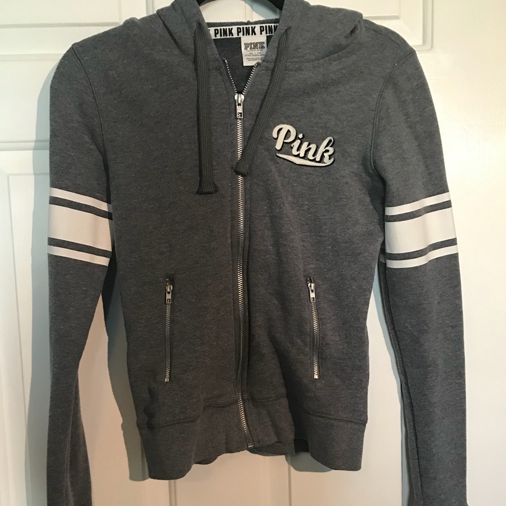 Victoria’s Secret Pink Full Zip Sweatshirt size xs